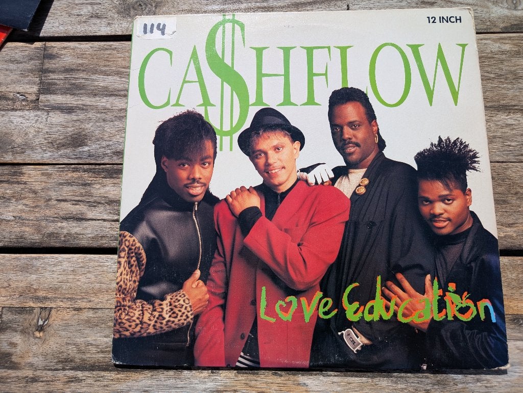 Maxi single - Cashflow - Love education, Cd's en Dvd's, Vinyl Singles, Ophalen of Verzenden, Zo goed als nieuw, R&B en Soul