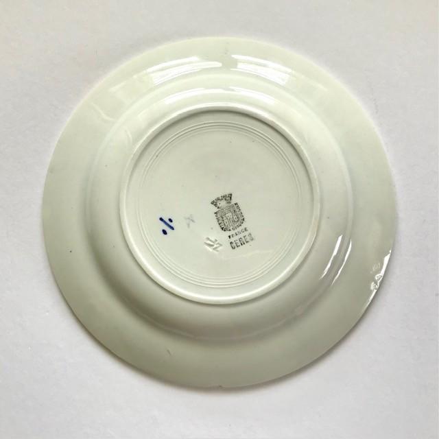 Gien Ceres etagère presenteer schaal op voet faience blauw, Antiek en Kunst, Ophalen of Verzenden