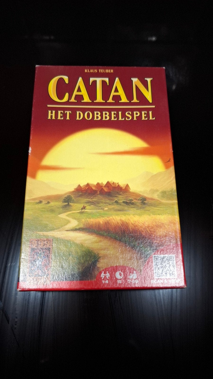 Catan, het Dobbelspel., Een of twee spelers, Ophalen of Verzenden, Zo goed als nieuw, 999 Games