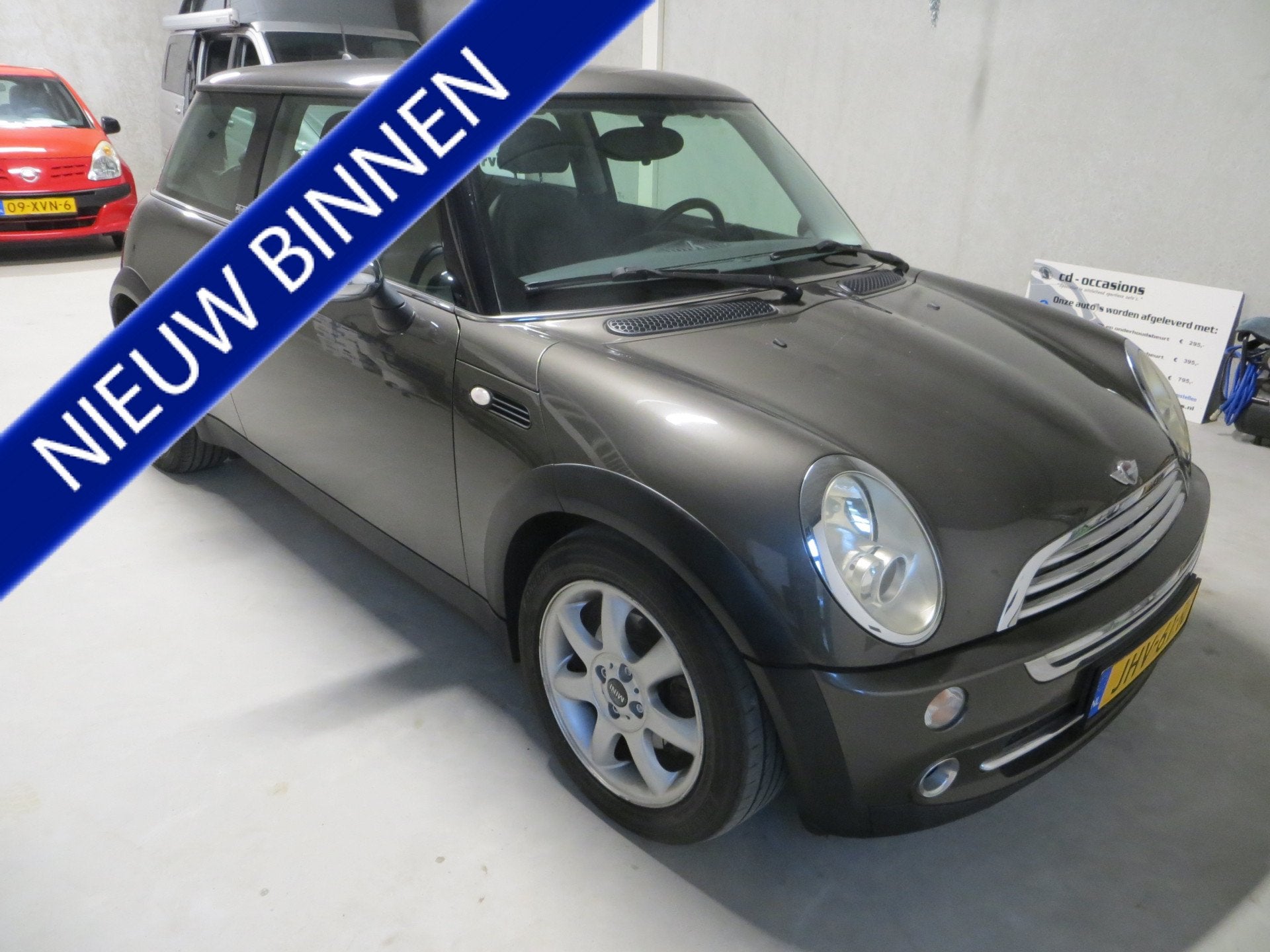 MINI 3-deurs 1.6 PARK LANE-AUTOMAAT-NAVIGATIE-SUPER MOOI!, Auto's, 15 km/l, Gebruikt, 4 cilinders, 4 stoelen
