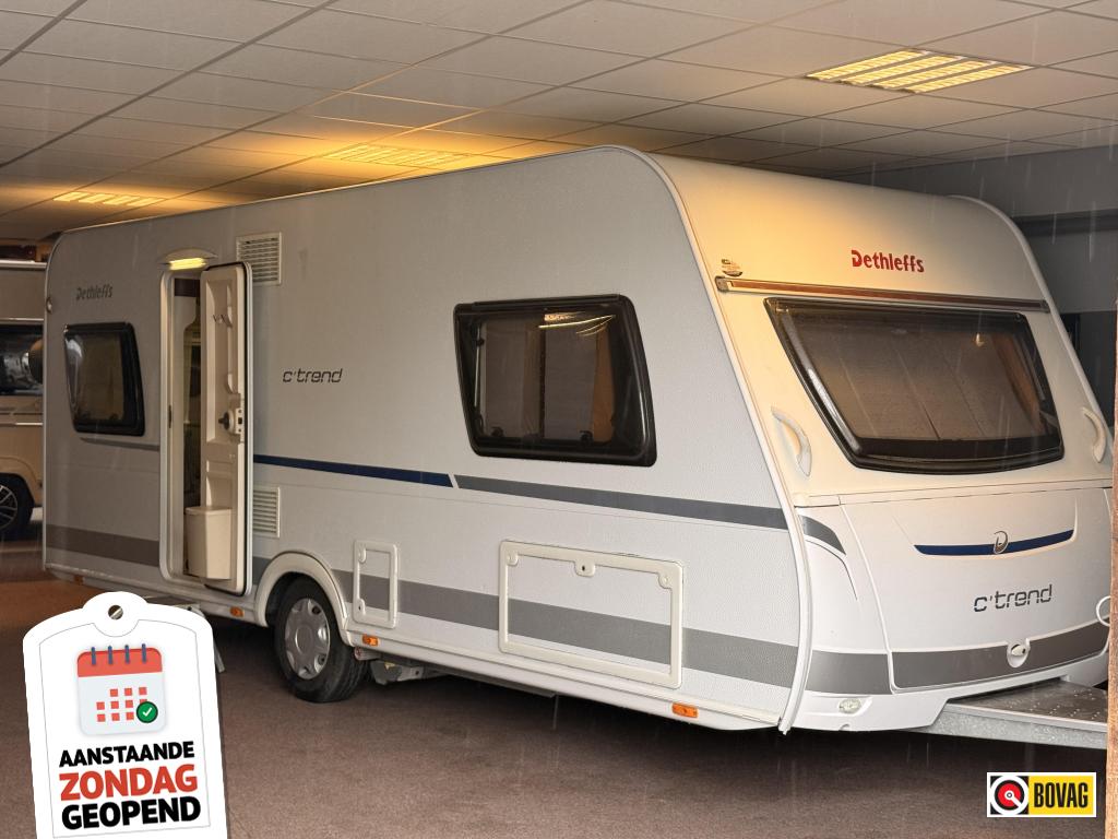 Dethleffs C'Trend 515 ER Enkele bedden met mover, Caravans en Kamperen, Caravans, Rondzit, Bedrijf, Schokbreker, Overige typen