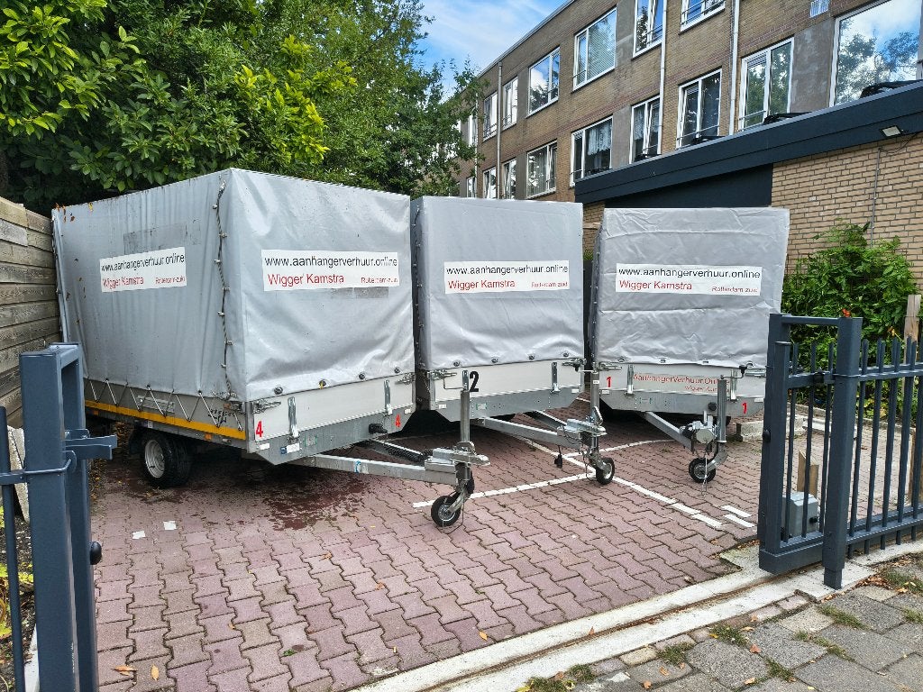 Eduard Plateau aanhanger met huif., Auto diversen, Aanhangers en Bagagewagens, Ophalen, Zo goed als nieuw