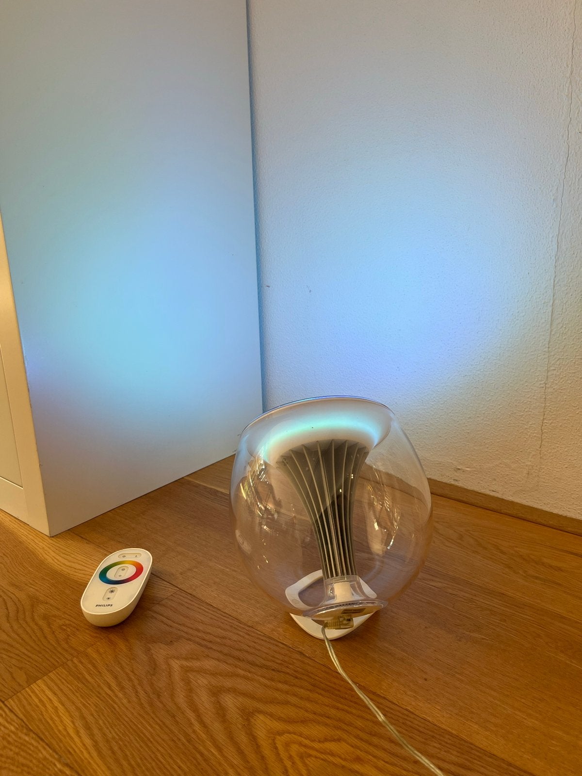 Philips LivingColors LED-lamp met afstandsbediening, Ophalen, Gebruikt, Kunststof, Kleur aanpasbaar
