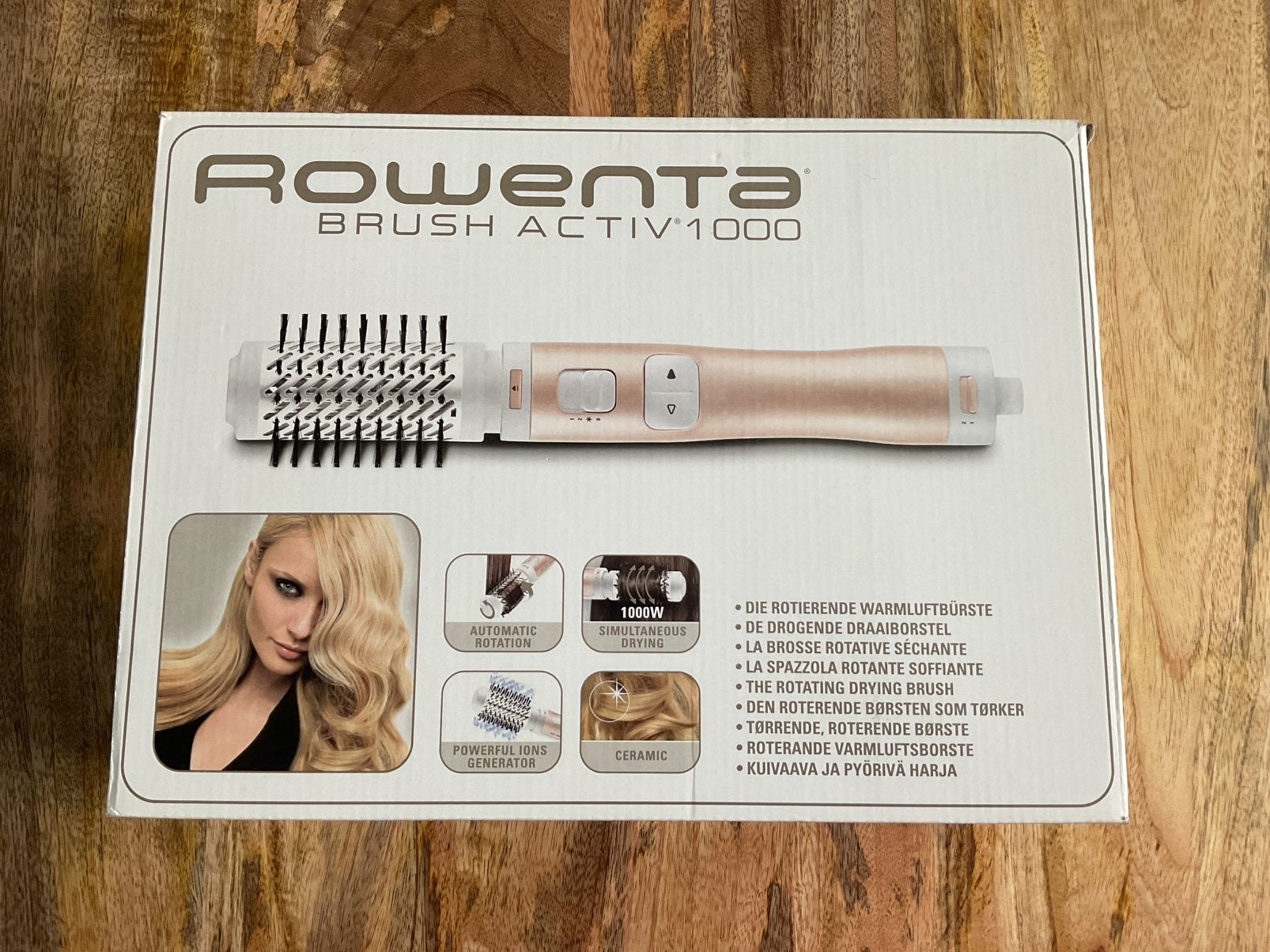 Rowenta brush activ 1000, Ophalen of Verzenden, Zo goed als nieuw