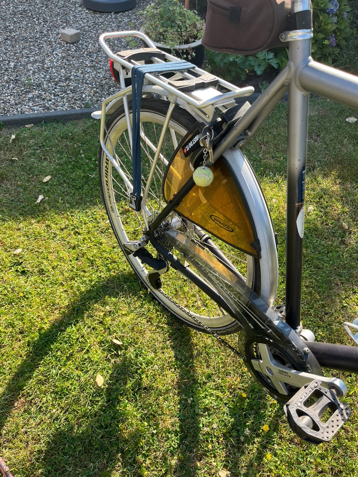 Te koop gereviseerde herenfiets hoog model 62 frame, Sparta, Versnellingen, Ophalen of Verzenden, Zo goed als nieuw