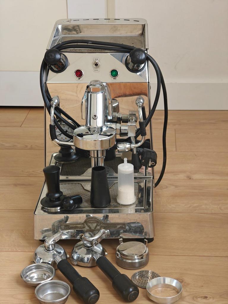 BFC Junior Plus Espressomachine - Professionele Kwaliteit, Gebruikt, Espresso apparaat, Gemalen koffie, Ophalen