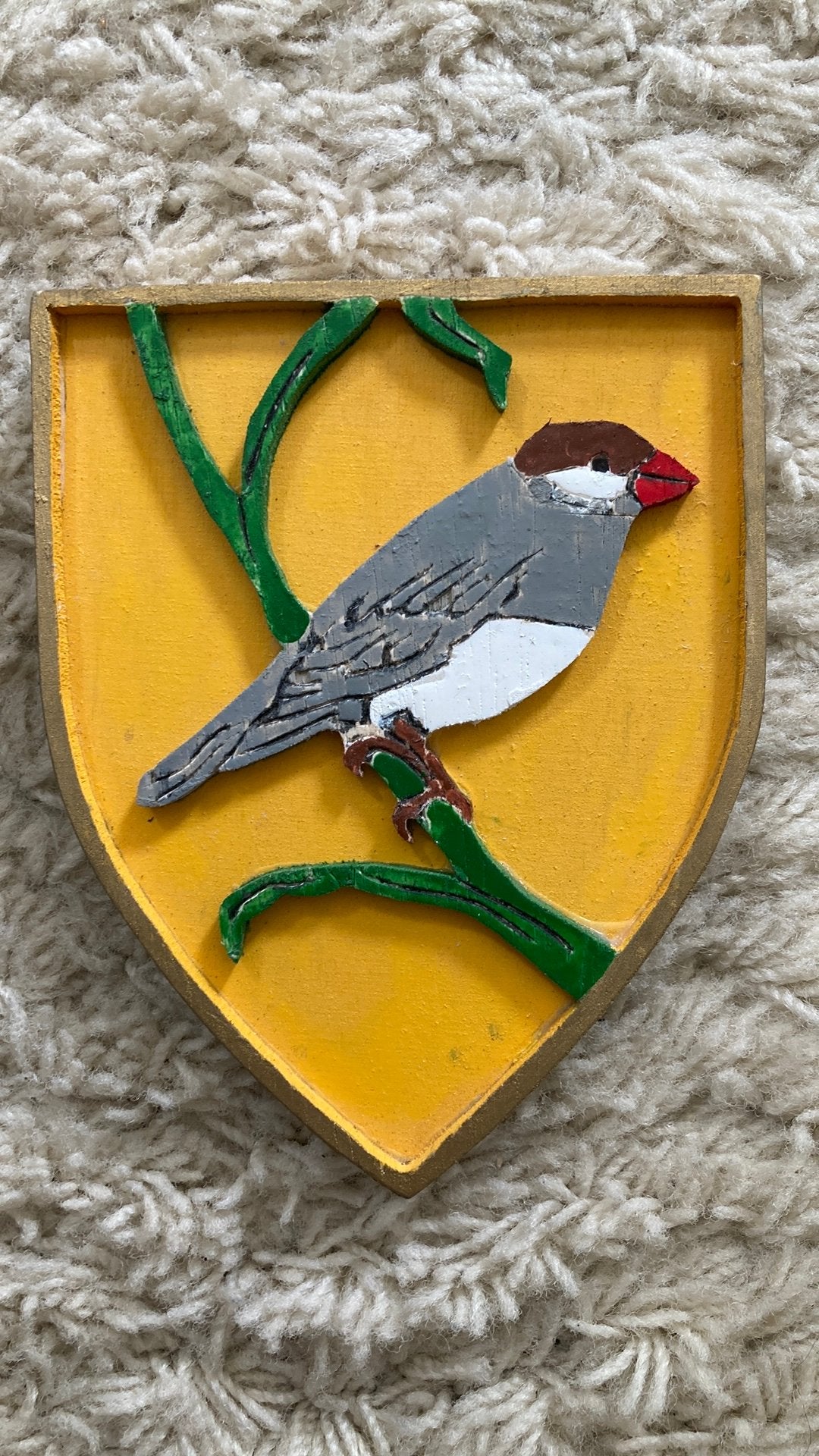 KNIL 4e Bataljon Palmboom Divisie, Ophalen of Verzenden, Landmacht, Nederland, Embleem of Badge
