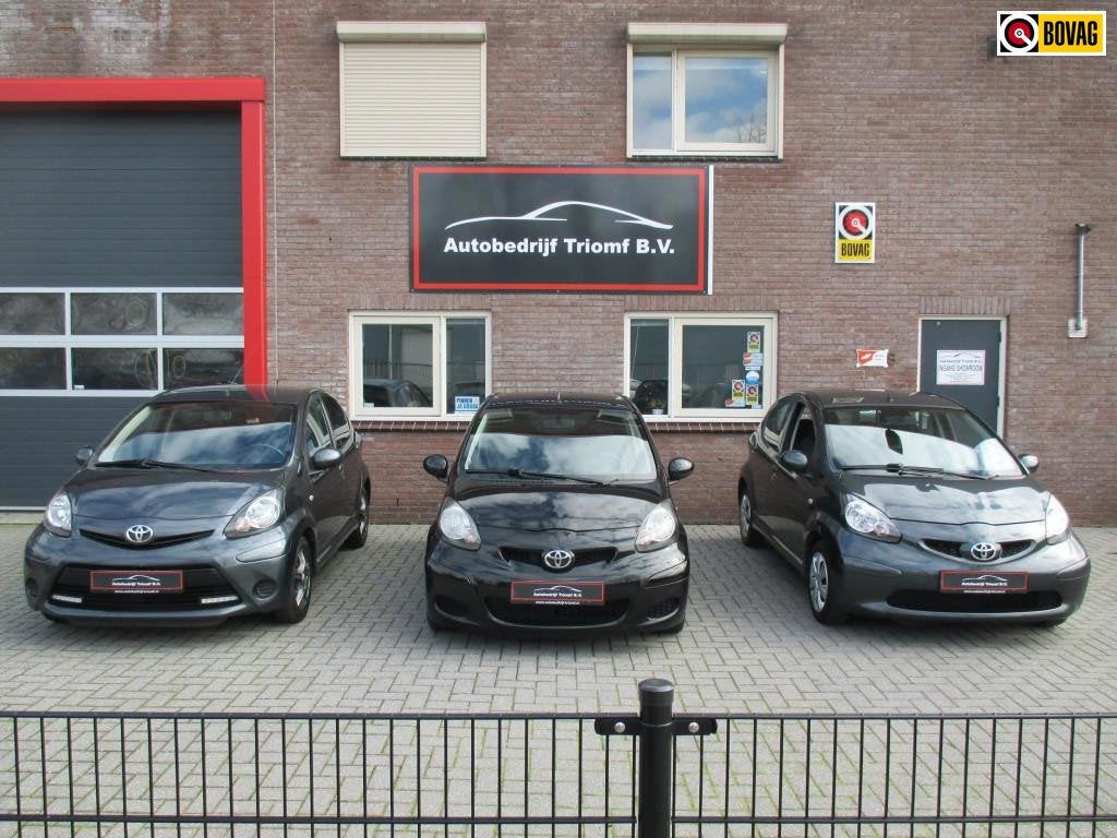 Toyota Aygo 12 MAANDEN GARANTIE..!, Voorwielaandrijving, Stof, Gebruikt, Met garantie (alle)