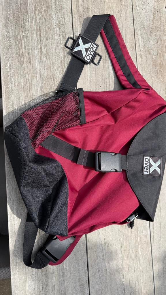 X-Over schouder tas / rugzak, Sieraden, Tassen en Uiterlijk, Tassen | Rugtassen, Ophalen, Zo goed als nieuw, Overige merken
