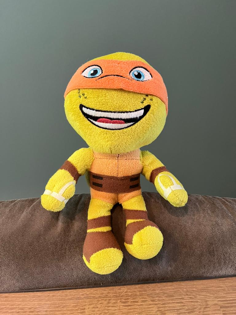 Leuke knuffel Michelangelo Teenage Mutant Ninja Turtles, Ophalen of Verzenden, Overige typen