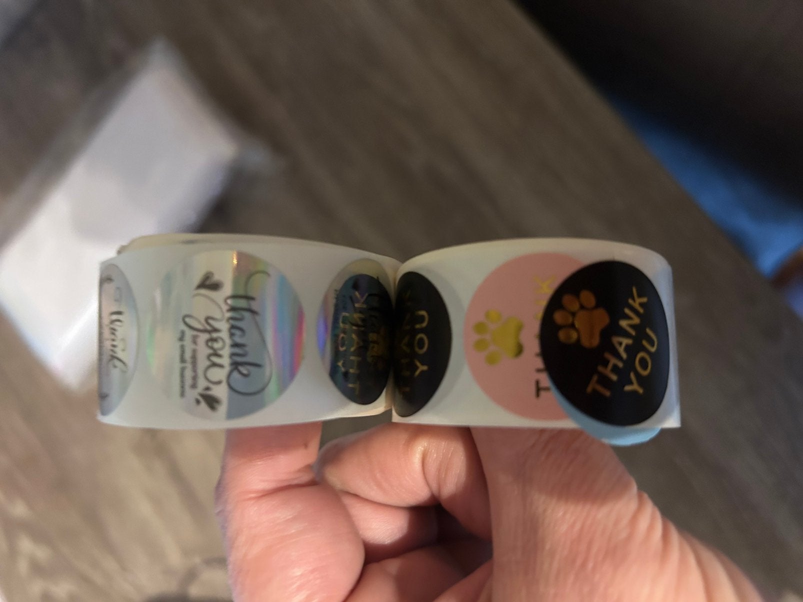 2 rollen stickers, Ophalen of Verzenden, Zo goed als nieuw, Overige merken