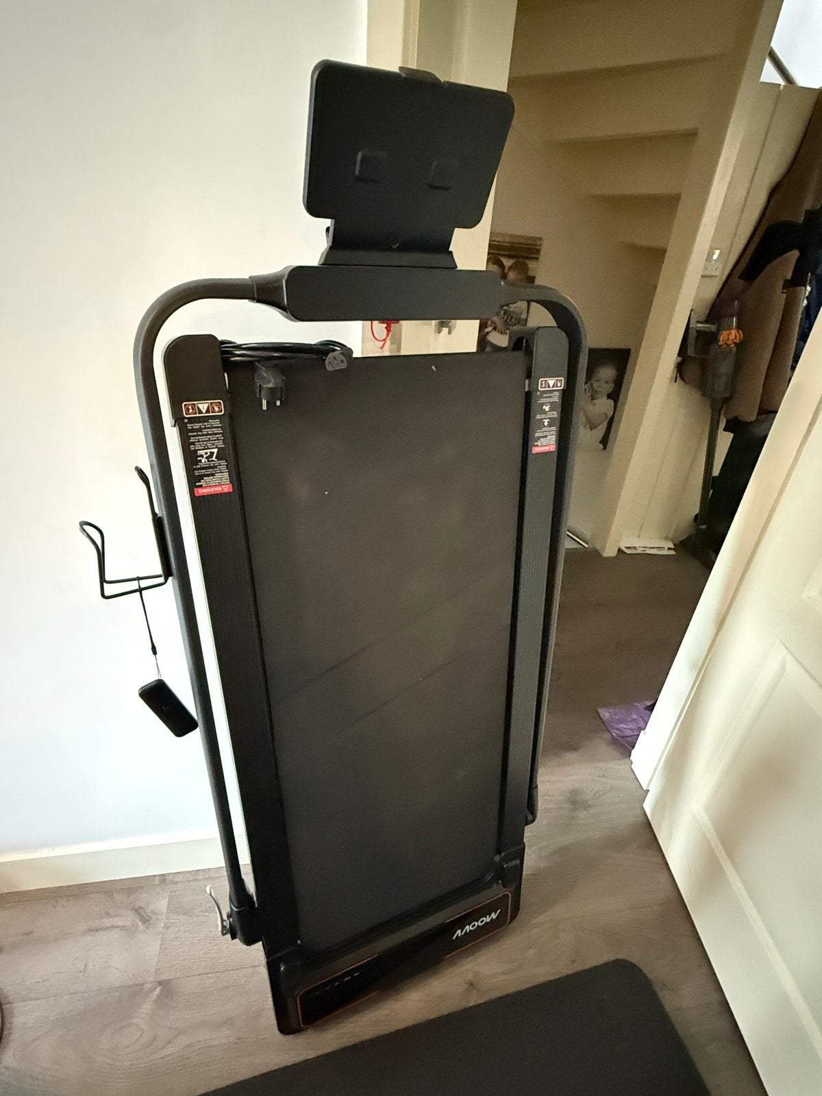Moovv SmartStep Pro v3 Inklapbare Loopband met Helling, Ophalen, Zo goed als nieuw, Metaal, Loopband