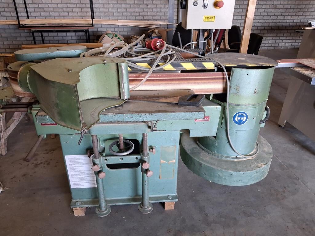 Schuurmachine, dubbele zaag, Ophalen