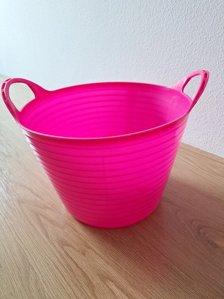 Roze opbergmand, Ophalen of Verzenden, Gebruikt, Overige typen