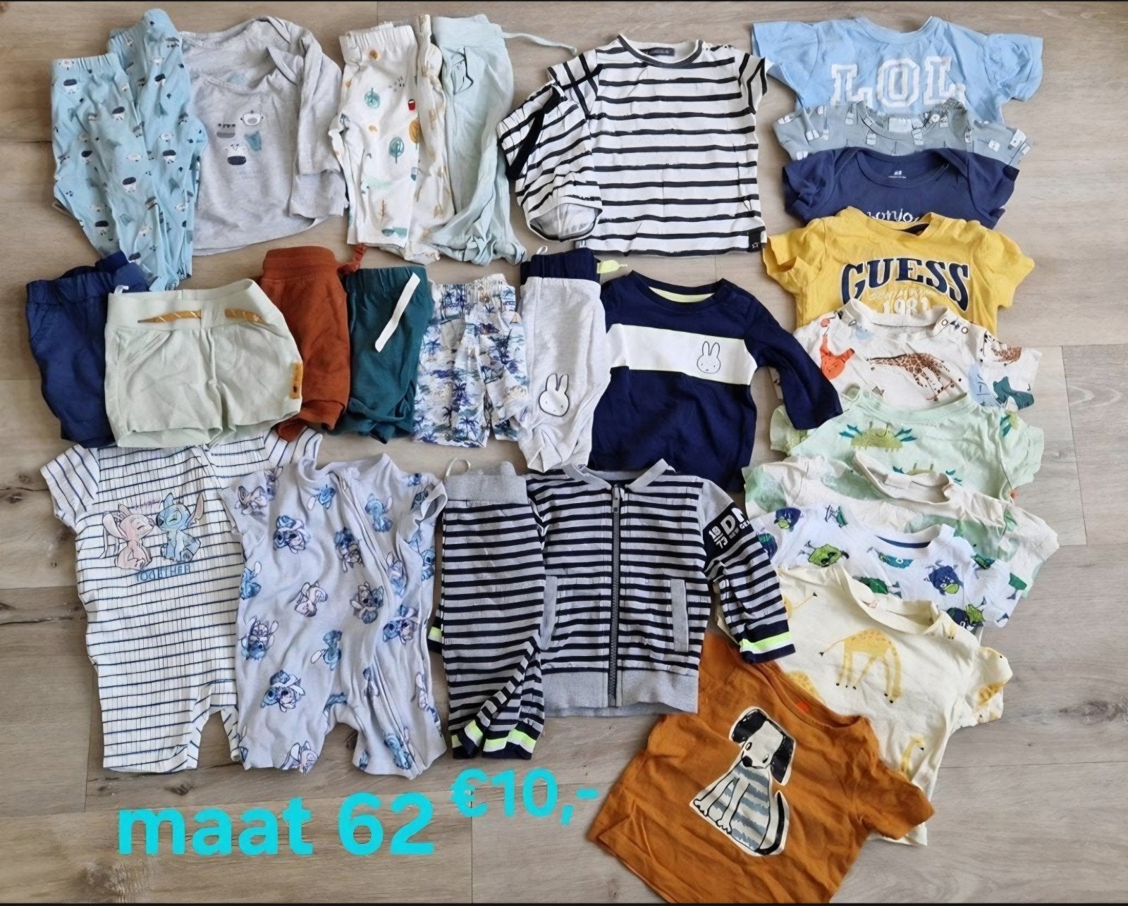 Jongens kledingpakket maat 62, Ophalen, Zo goed als nieuw, Jongetje
