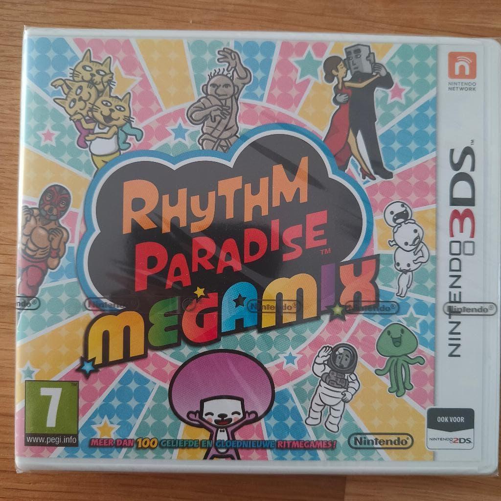 Rhythm Paradise Megamix voor Nintendo 3DS *SEALED*, Spelcomputers en Games, 1 speler, Ophalen of Verzenden, Nieuw, Vanaf 3 jaar