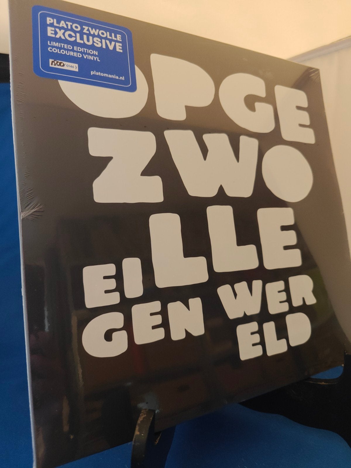 Opgezwolle - Eigen Wereld Plato Exclusive Gold Vinyl 2LP, Cd's en Dvd's, Vinyl | Hiphop en Rap, Ophalen of Verzenden