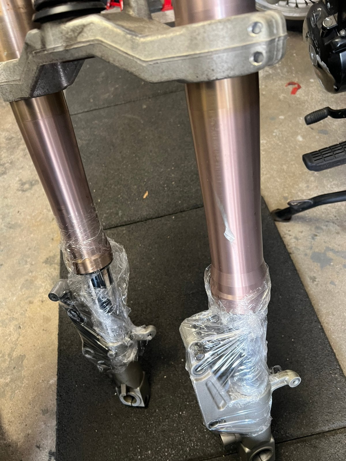 Voorvork YZF750R, Motoren, Ophalen, Gebruikt