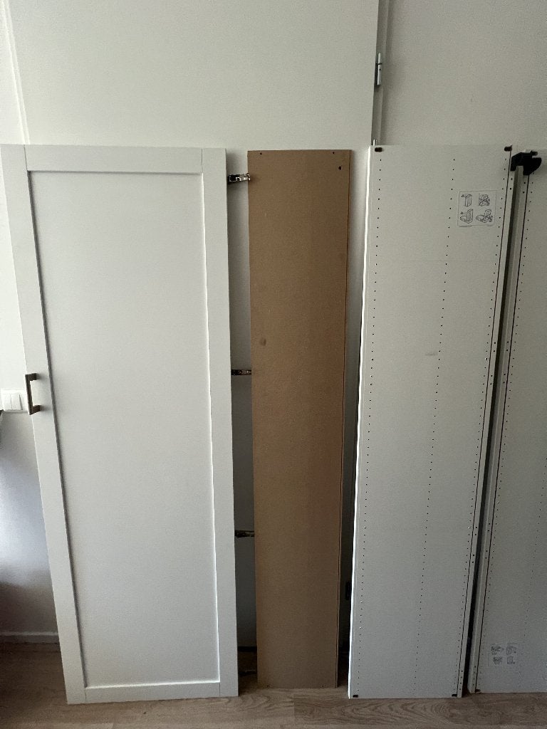 Drie Ikea Platsa kasten, hoogtes: 60 cm, 120 cm en 180 cm, Ophalen, Met deur(en), 50 tot 100 cm, Zo goed als nieuw
