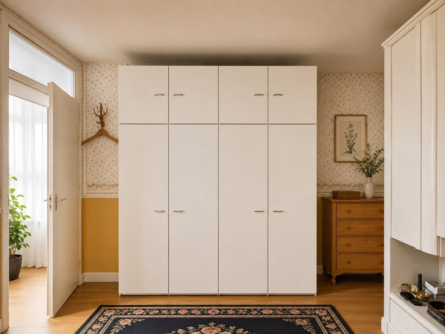 Mooie Svedex kledingkast - Ruim en modern, Ophalen, Overige materialen, Met deur(en), 200 cm of meer