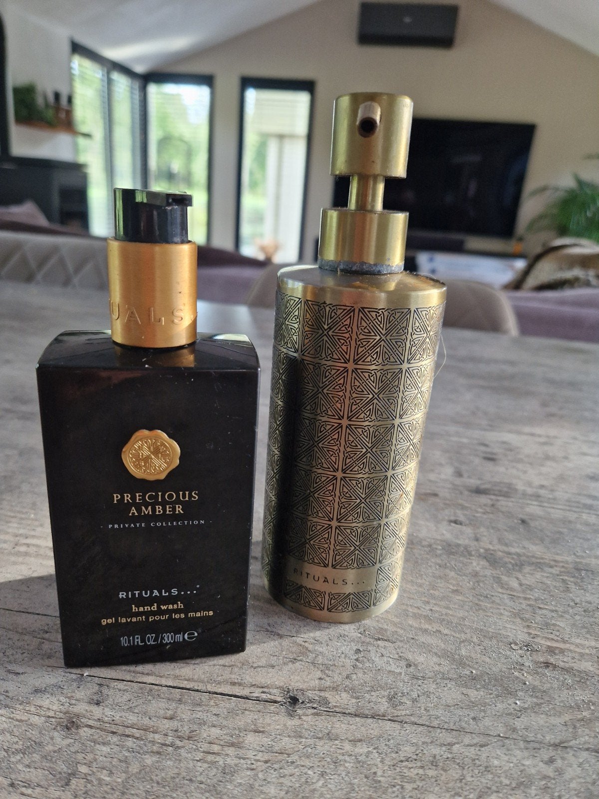 Rituals lege handzeep flessen - set van 2, Kunststof, Ophalen of Verzenden, Modern, Gebruikt