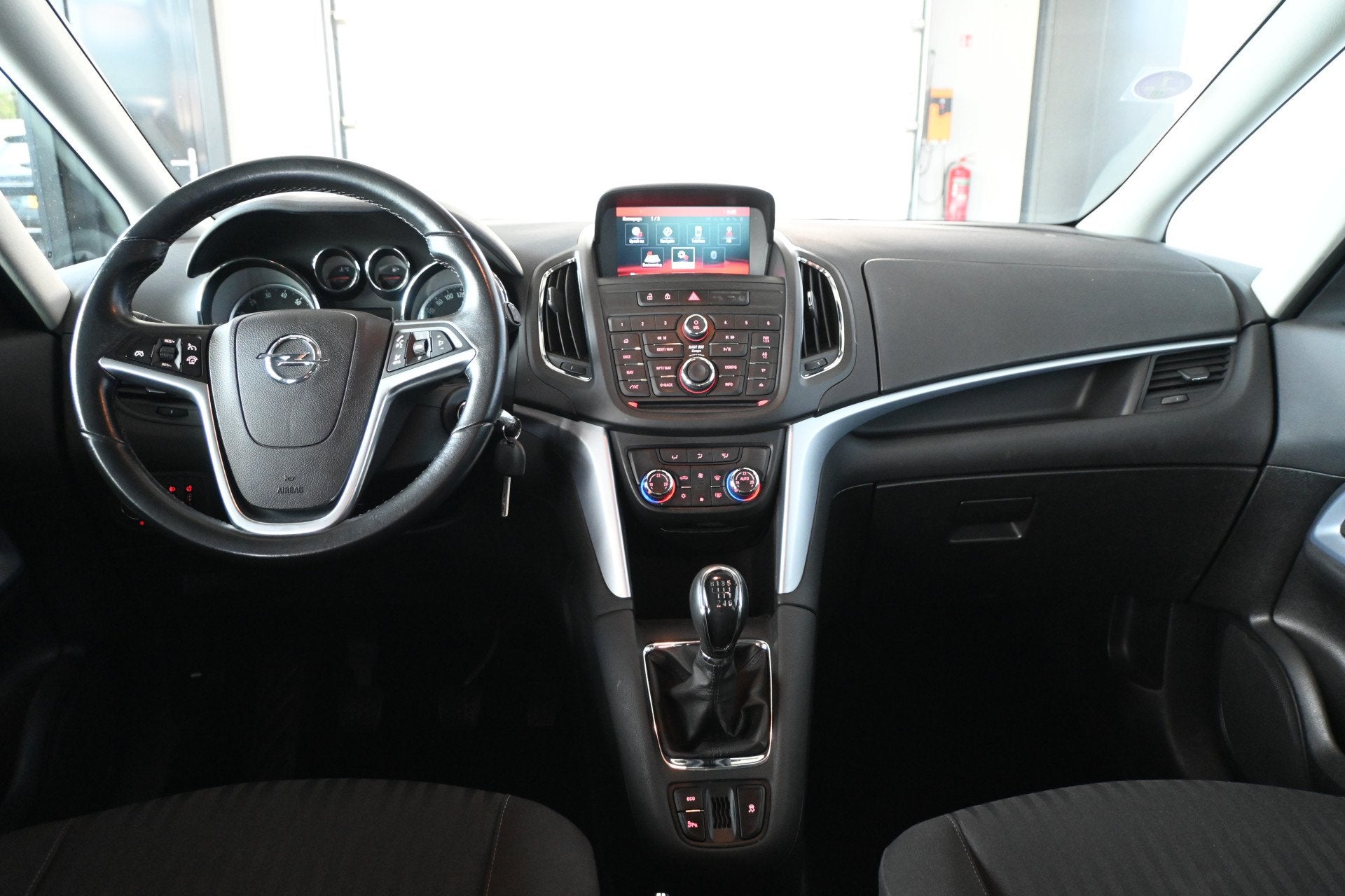 Opel Zafira Tourer 1.4 Edition 7p Clima Cruise control Navig, Auto's, Stof, Gebruikt, 4 cilinders, 7 stoelen