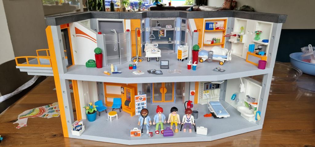 Playmobil ziekenhuis, Ophalen, Zo goed als nieuw