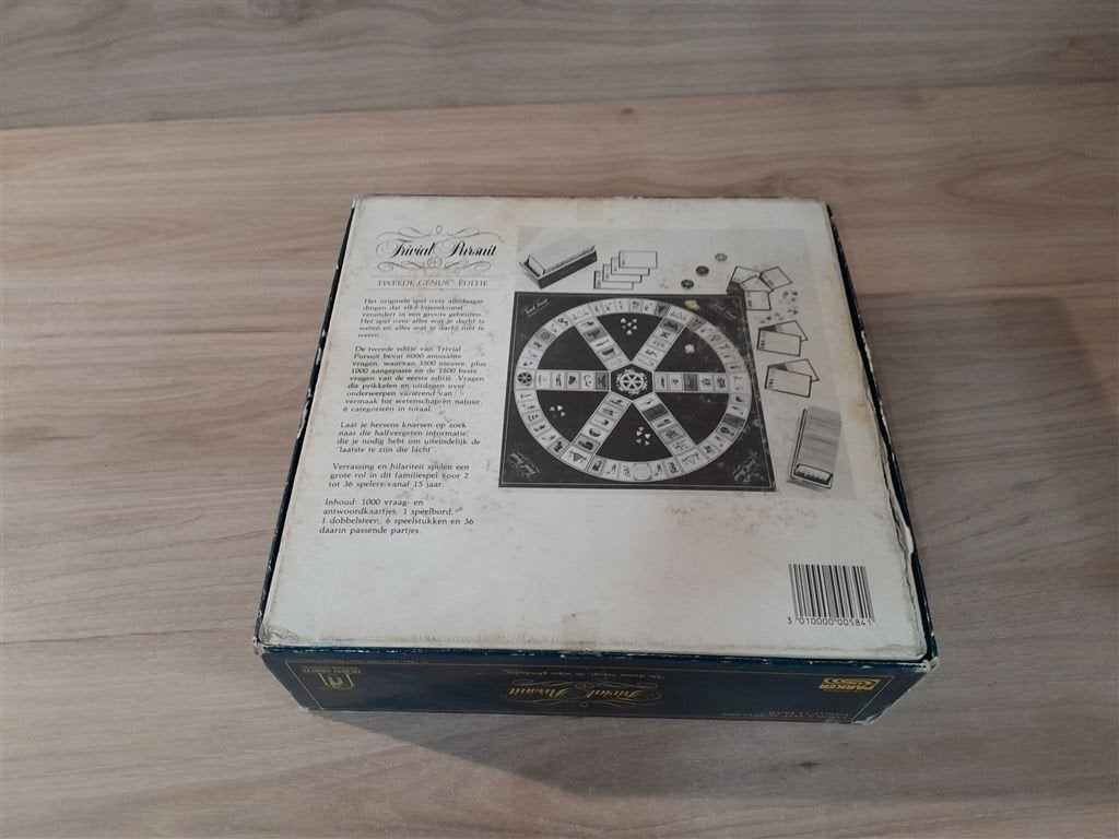 Trivial Pursuit - de tweede genus editie - triviant - s5479, Verzenden, Zo goed als nieuw