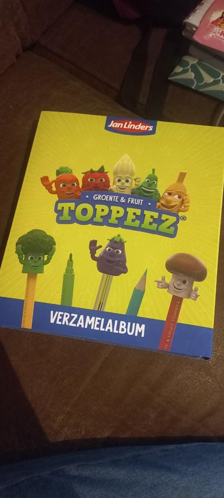 Jan Linders Toppeez Verzameling met Spel en Album, Ophalen of Verzenden