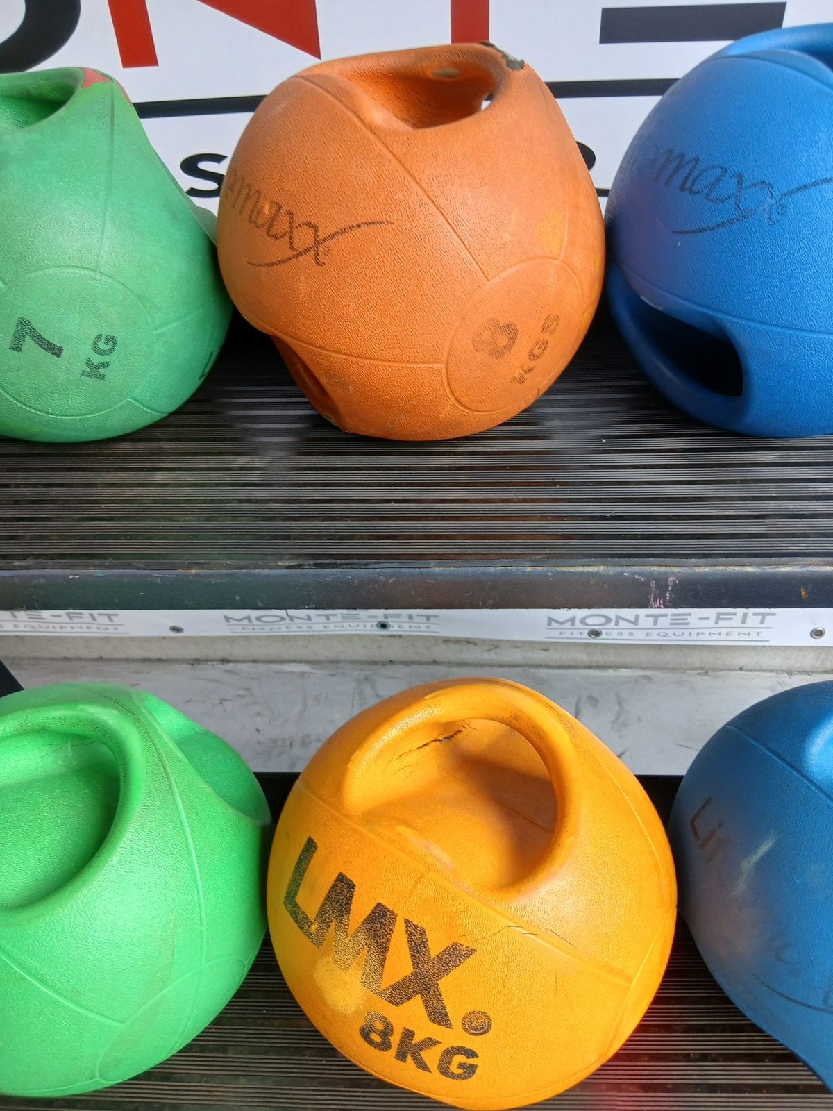 Lifemaxx medicine ball | mooie set!!, Ophalen, Zo goed als nieuw, Overige typen