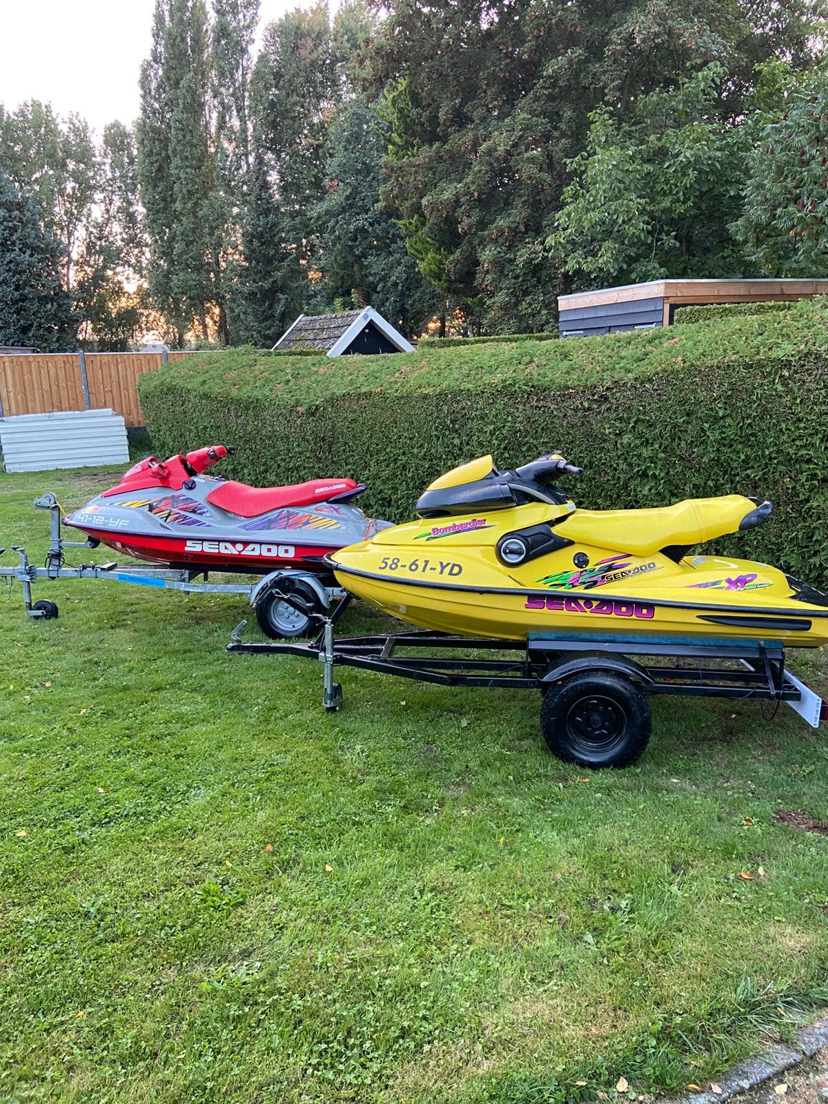 Waterscooters  sea doo, Ophalen, Zo goed als nieuw, Benzine