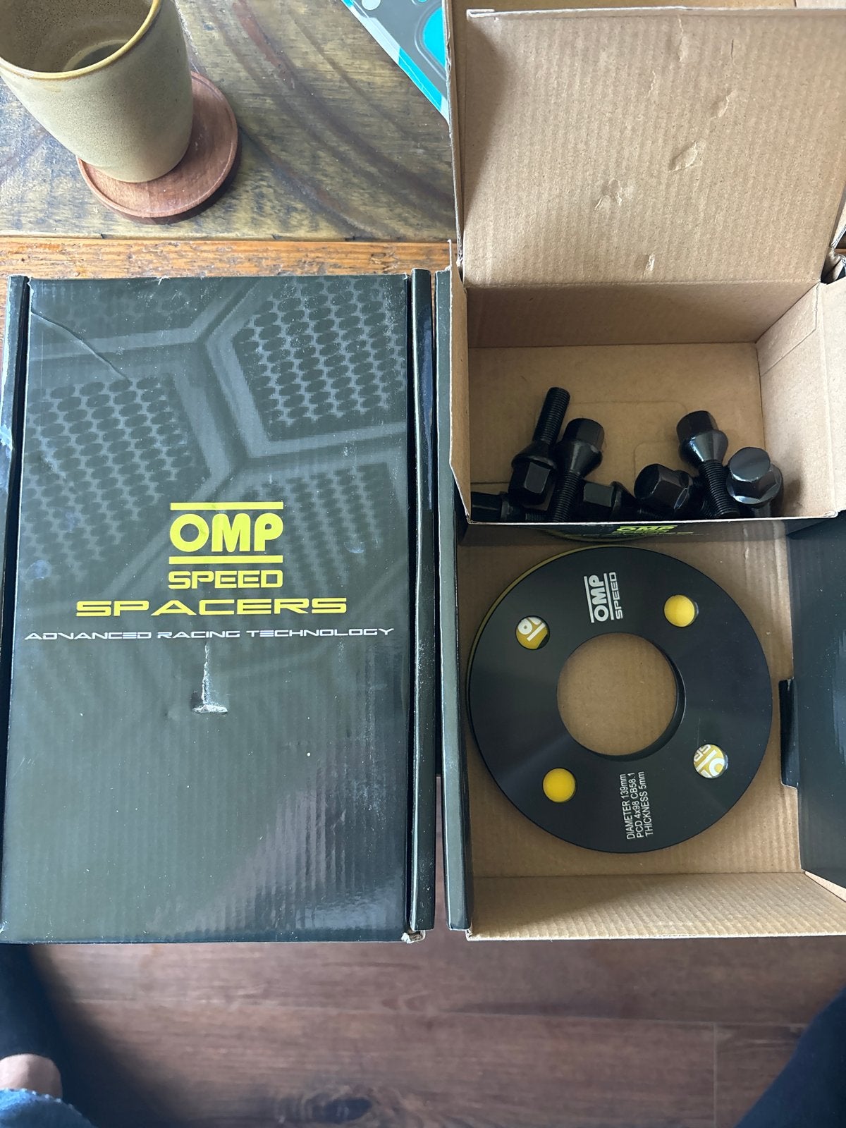 OMP Speed Spacers 4x98-58.1-5 Aluminium, Ophalen, Nieuw, Overige automerken
