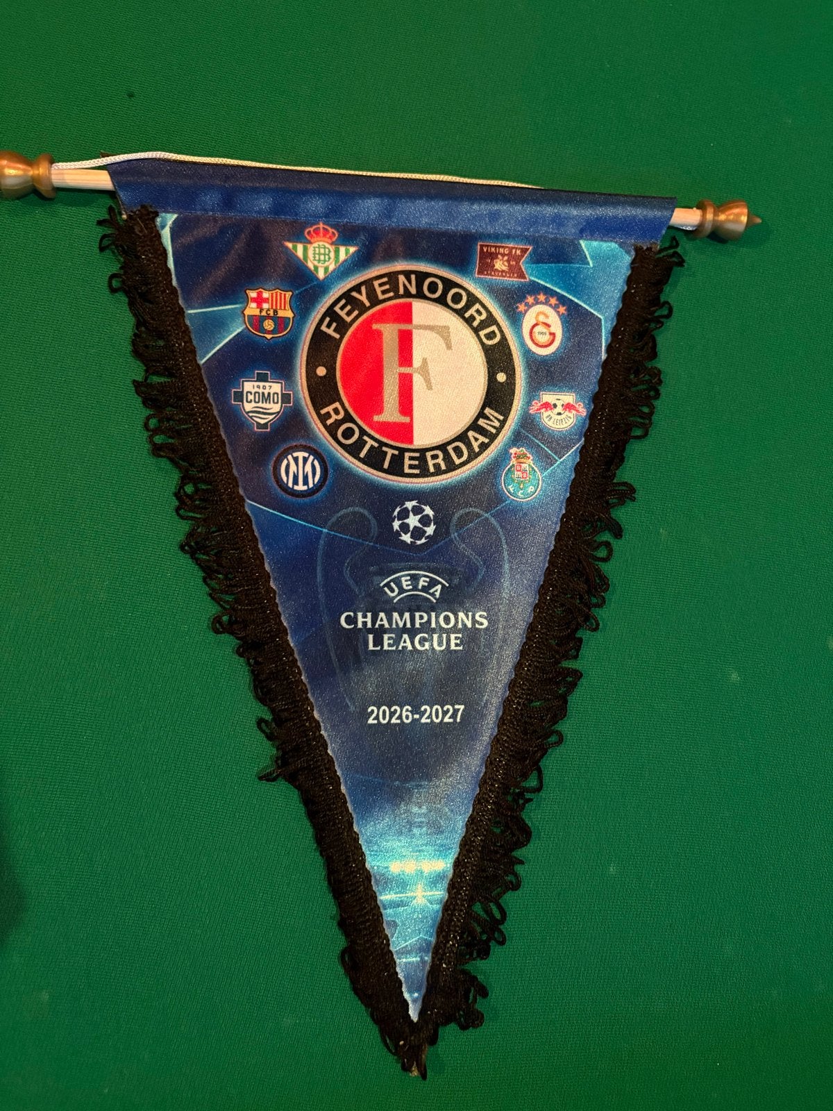 Feyenoord CL Vaantje 2026/2027 - Uniek Verzamelobject, Verzamelen, Verzenden, Zo goed als nieuw, Feyenoord, Vaantje of Sjaal