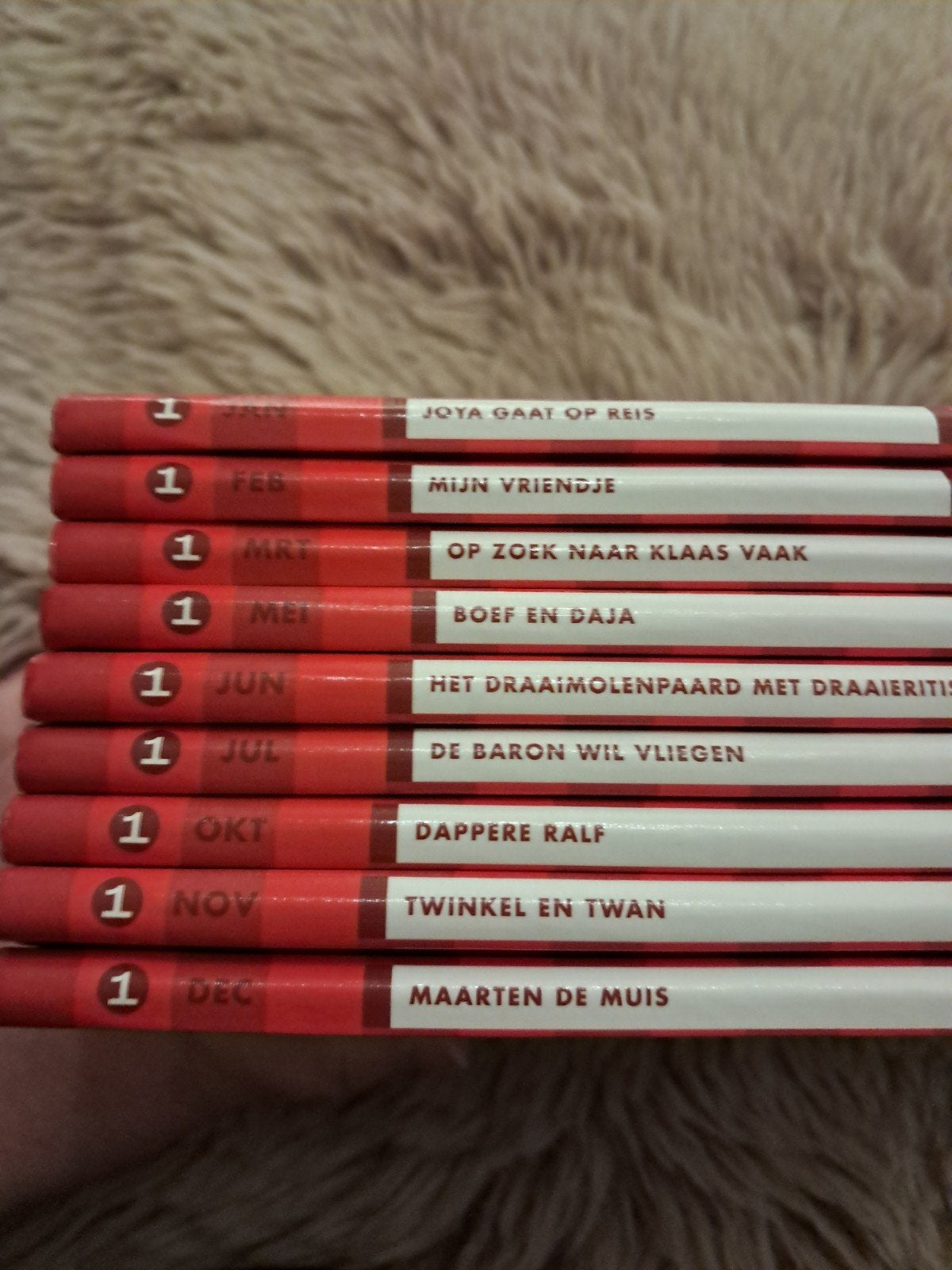 Set van 9 Borre boekjes - Nieuwstaat, Ophalen of Verzenden