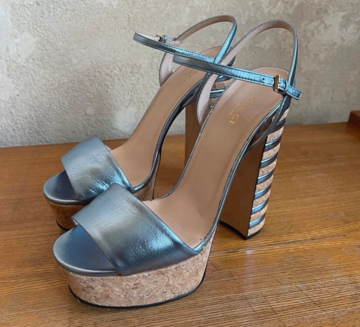 Gucci Sandalen maat 39, Verzenden, Zo goed als nieuw, Sandalen of Muiltjes