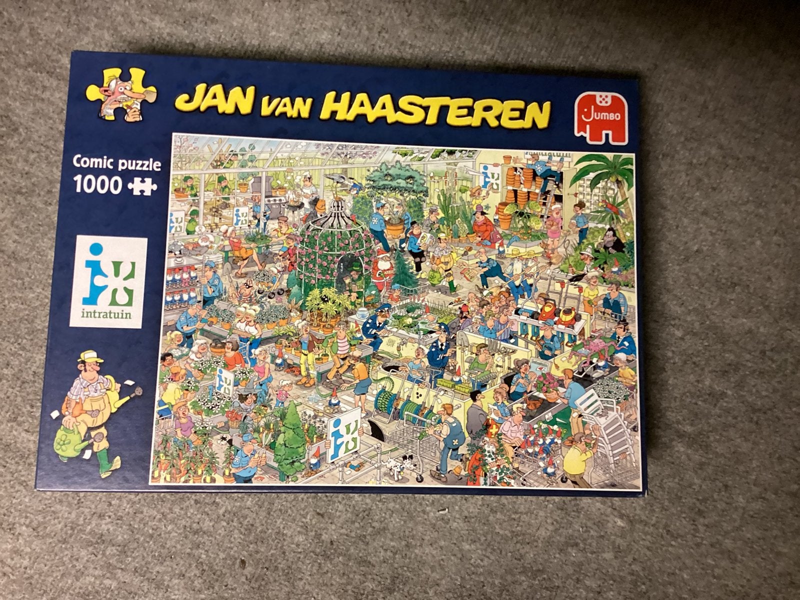 8 x Jan van Haasteren puzzels a 10,00, Ophalen of Verzenden, 500 t/m 1500 stukjes, Gebruikt