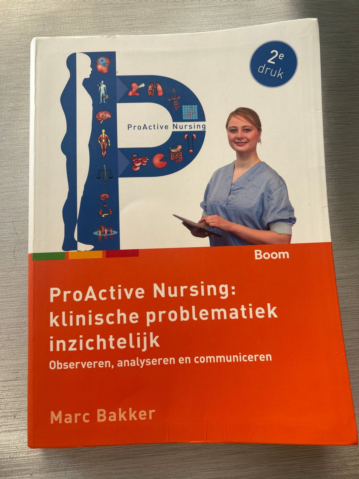 ProActive Nursing: klinische problematiek inzichtelijk, Ophalen of Verzenden, Beta, Gelezen, HBO
