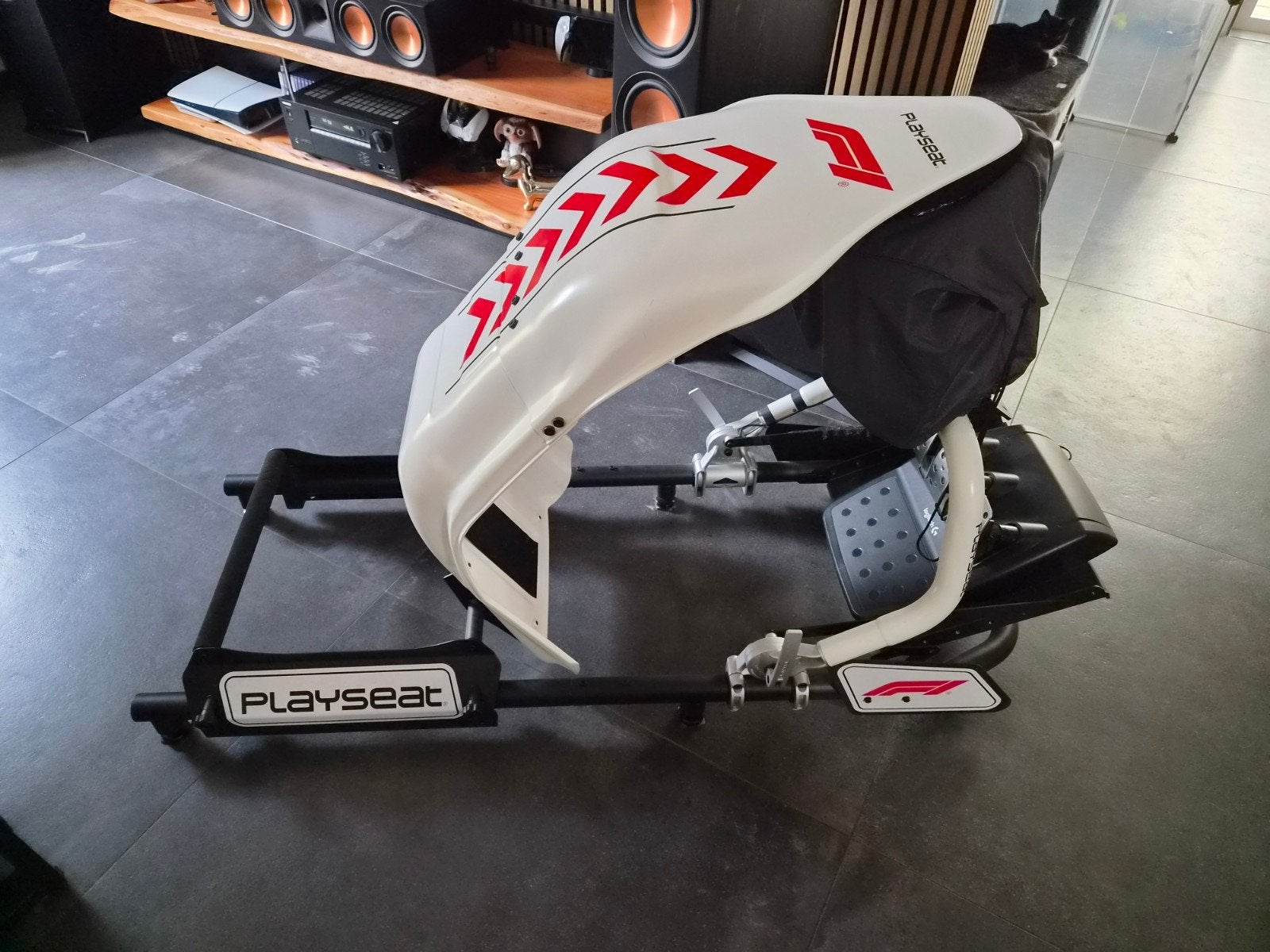Playseat F1 met Logitech G29 racestuur en pedalen, Ophalen, Racestoel, Gebruikt, Force feedback