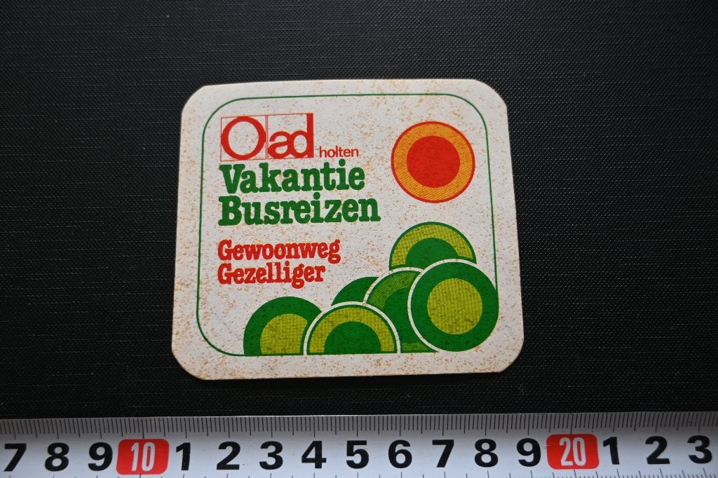 sticker retro OAD holten vakantie busreizen gewoonweg gezel*, Ophalen, Zo goed als nieuw