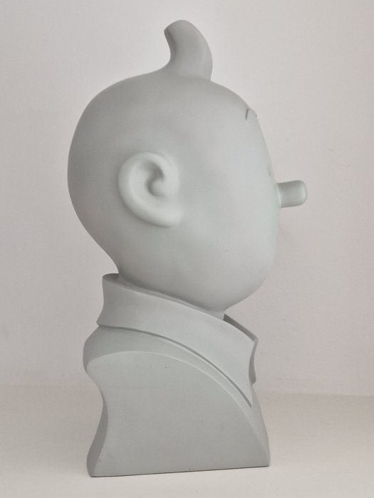 Kuifje beeld Grijs  Torso 35 cm Moulinsart no 46967, Herge Moulinsart, Nieuw, Niet ingevuld, Niet ingevuld