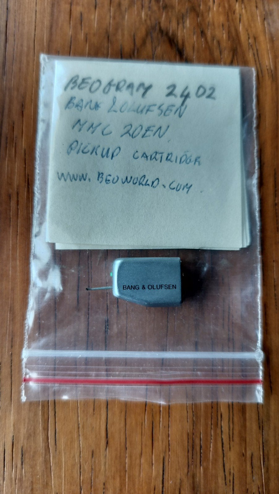 B&O Beogram Cartridge MMC 20EN - Werkend, Audio, Tv en Foto, Ophalen of Verzenden, Gebruikt, Platenspeler-onderdeel, Overige merken