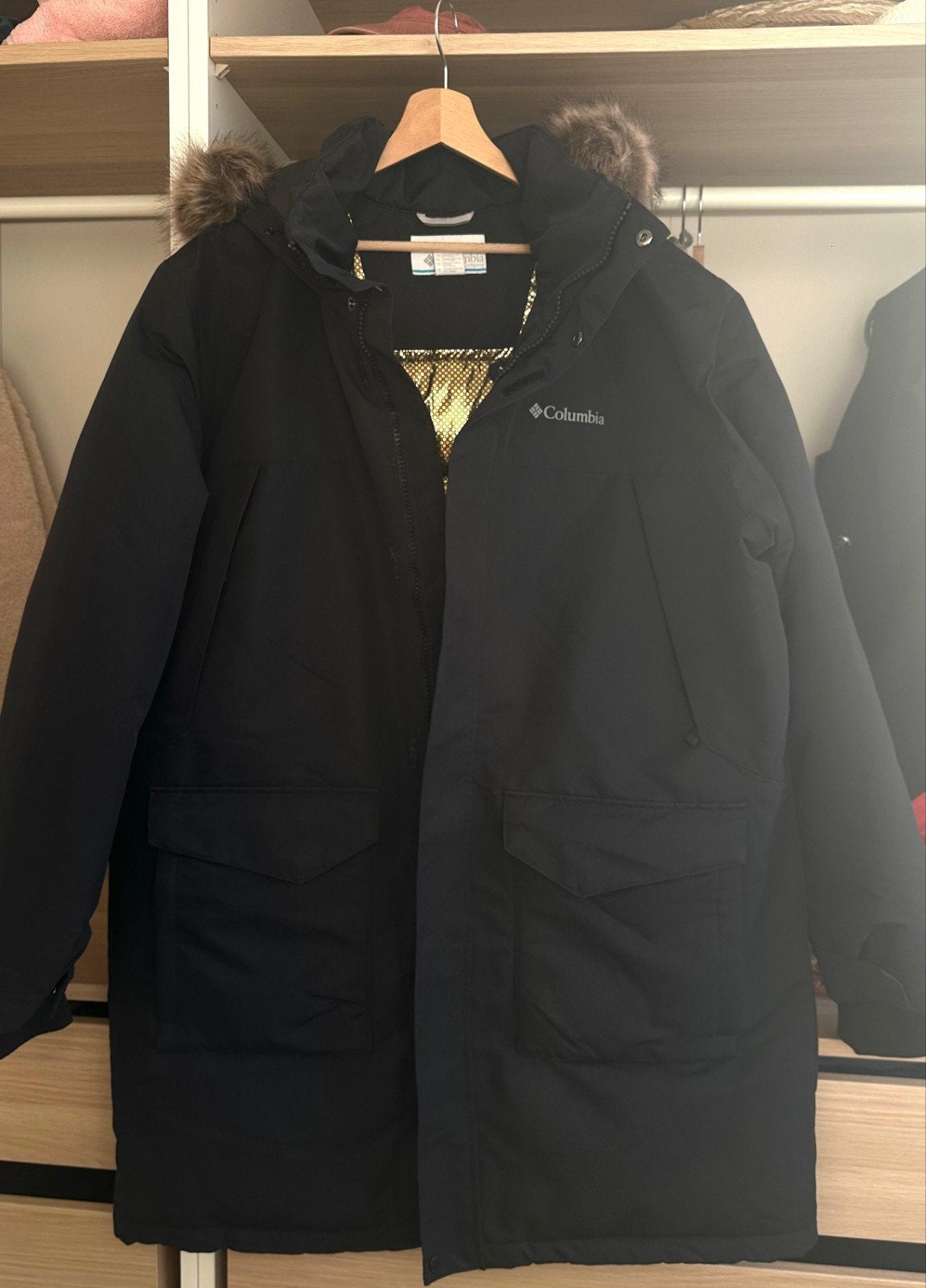 Columbia Omni-Heat  Parka -Maat XL  Zwart, Columbia, Zwart, Maat 56/58 (XL), Ophalen of Verzenden