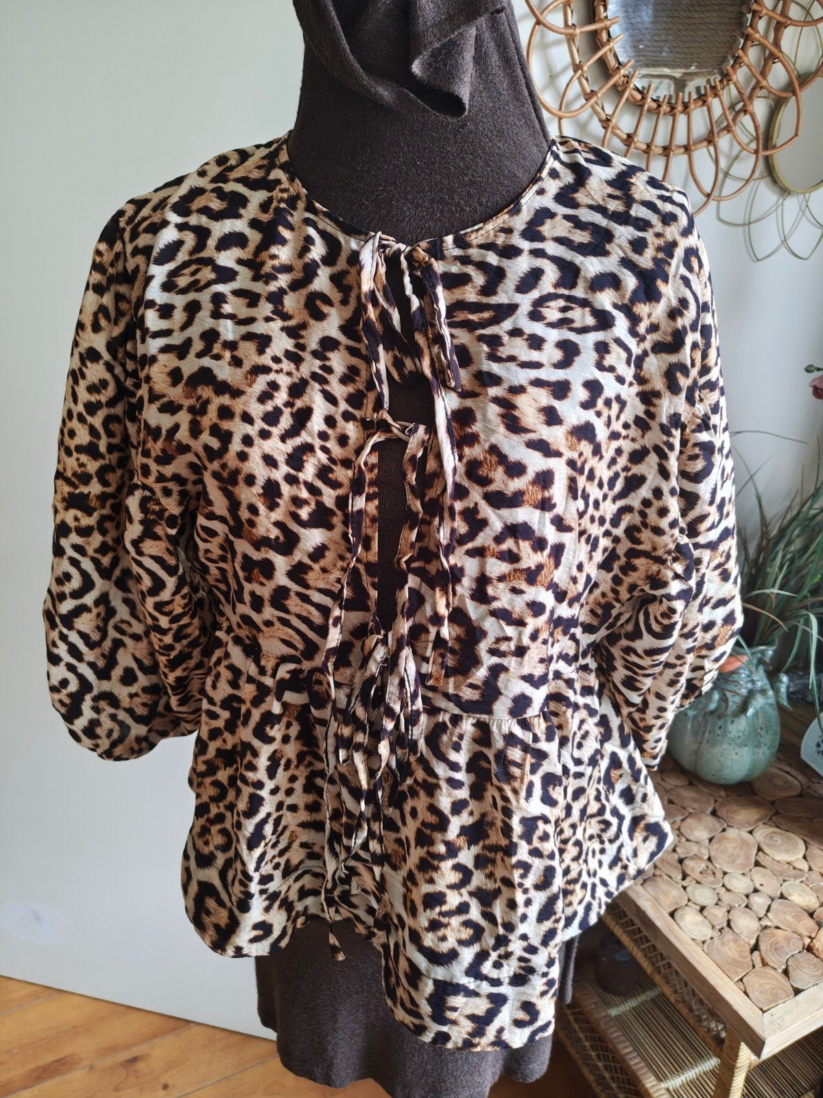 blouse vest one size s m l, Ophalen of Verzenden, Zo goed als nieuw, Maat 38/40 (M), Meerkleurig