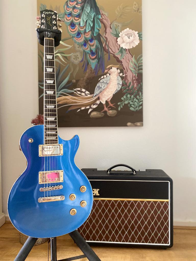 Epiphone Les Paul muse inclusief koffer, Muziek en Instrumenten, Ophalen, Zo goed als nieuw, Solid body, Epiphone
