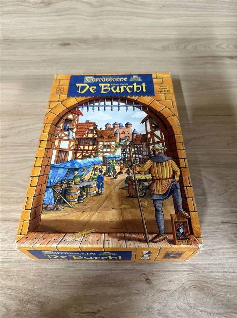 Carcassonne de Burcht - 999 games - s3247, Verzenden, Zo goed als nieuw