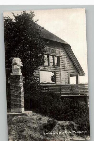 Vierhouten Het Rode Valkennest st 1951, Verzenden, 1940 tot 1960, Gelopen, Gelderland
