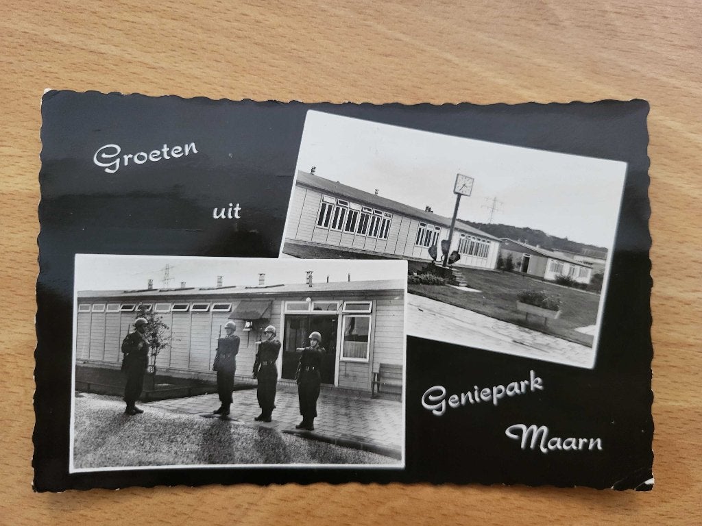 ansicht MAARN Geniepark Leger Kazerne Militair, Ophalen, Voor 1920, Utrecht
