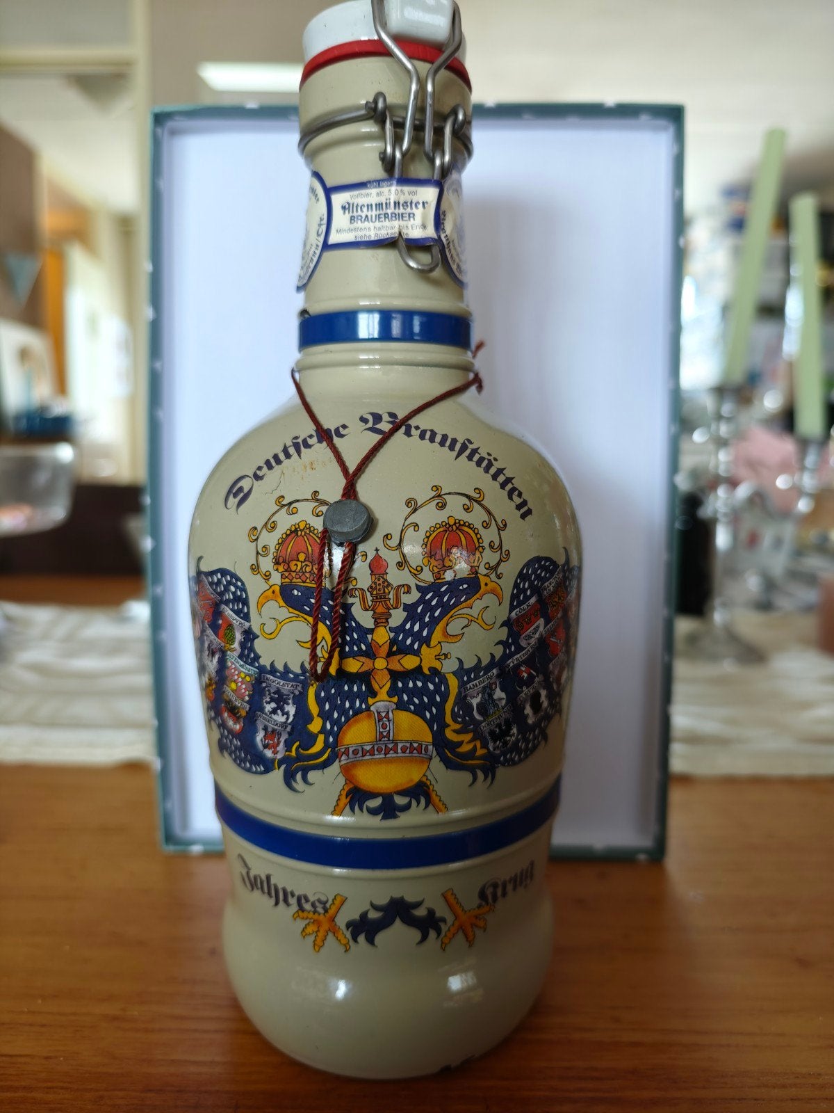 Altenmünster Jahreskrug 2 Liter., Verzamelen, Ophalen of Verzenden, Overige merken