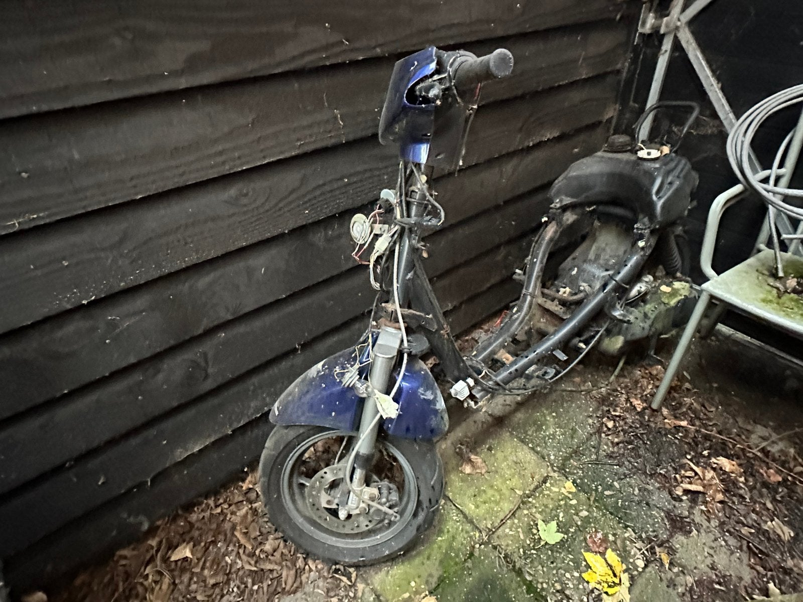 Peugeot VivaCity 25 frame met geldig blauw kenteken, Ophalen, Tweetakt, Gebruikt, Vivacity