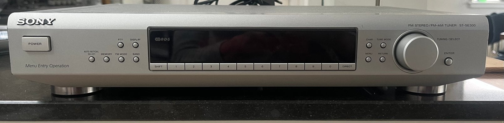 Sony FM/AM stereo tuner ST/SE500, Ophalen